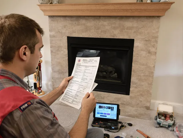 Thorough chimney inspection by Shelton Chimney Sweep in Shelton, CT
