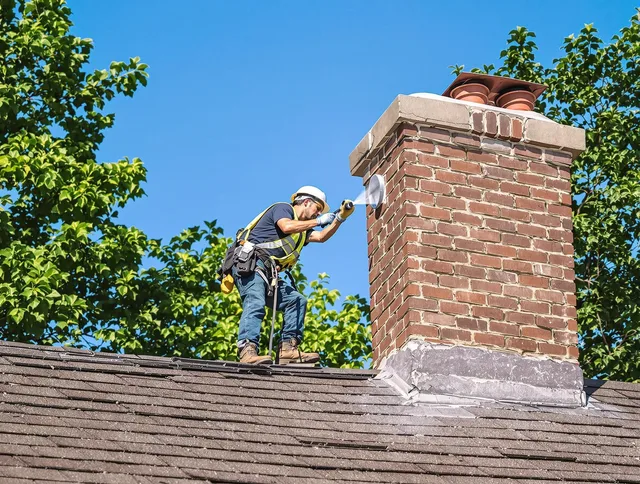 Shelton Chimney Sweep performing an inspection with advanced tools in Shelton, CT